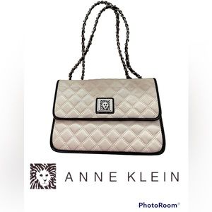 40. Anne Klein Purse - White